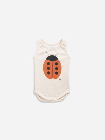 Bobo Choses White Ladybug Sleeveless Body