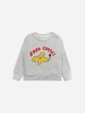 Bobo Choses Grey Sniffy Dog Baby Sweatshirt