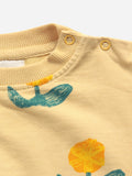 Bobo Choses Yellow Wallflowers Baby Sweatshirt