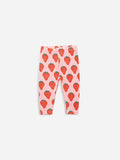 Bobo Choses Pink Strawberry AOP Leggings