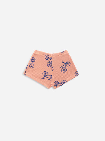 Bobo Choses Pink Bicycle AOP Shorts