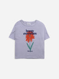 Bobo Choses Purple Petunia Short Sleeve T-Shirt