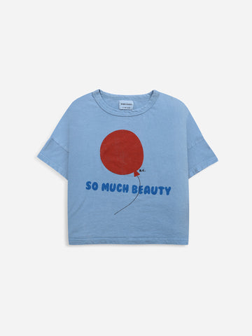 Bobo Choses Blue Balloon Short Sleeve T-Shirt