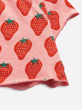 Bobo Choses Strawberry AOP Crop Sweatshirt