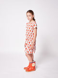 Bobo Choses Strawberries AOP Short Sleeve Dress