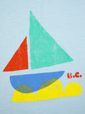 Bobo Choses Multi Color Sail Boat Baby T-Shirt