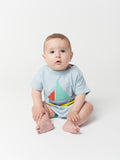 Bobo Choses Multi Color Sail Boat Baby T-Shirt