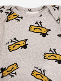 Bobo Choses Mr. Birdie All Over Short Sleeve Body