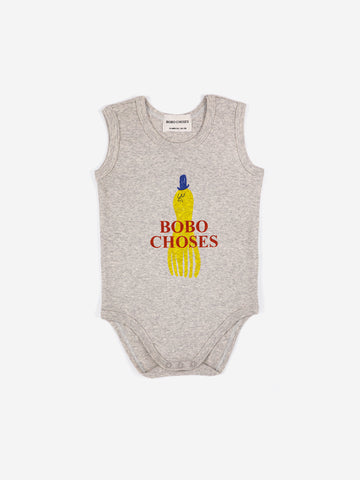 Bobo Choses Yellow Squid Sleeveless Body