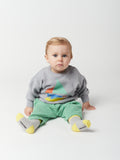 Bobo Choses Multi Color Sail Boat Baby Sweatshirt