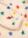 Bobo Choses Multi Color Stars All Over Terry Baby Sweatshirt