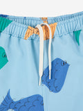 Bobo Choses Multi Color Fish Baby Swim Shorts