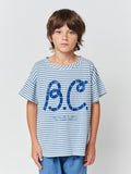 Bobo Choses Blue Stripes T-Shirt