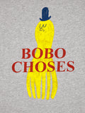 Bobo Choses Yellow Squid T-Shirt