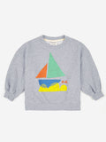 Bobo Choses Multicolor Sail Boat Sweatshirt