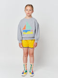 Bobo Choses Multicolor Sail Boat Sweatshirt