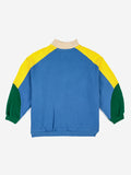 Bobo Choses Color Block Zipped Sweatshirt