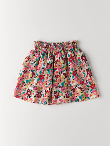 Nanos Floral Layered Skirt