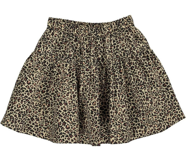 Marmar Light Brown Leopard Skirt