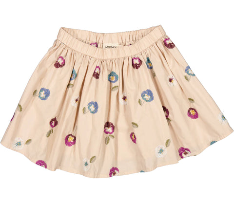 Marmar Copenhagen Pansy Embroidered Selina Skirt