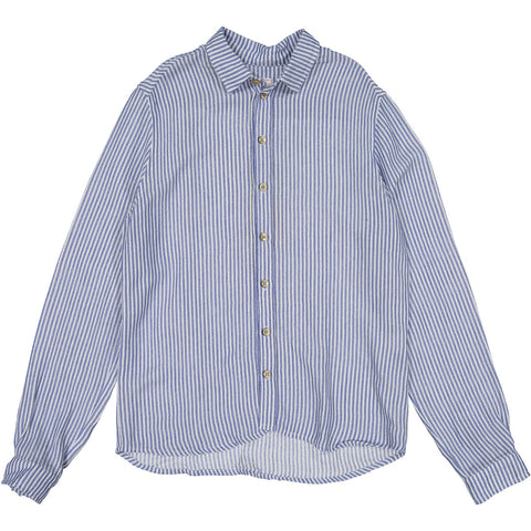 Morley Blue Stripe Ben Trame Delft Shirt