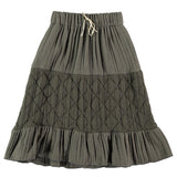 Belle Chiara Grey Double Gauze Padded Skirt