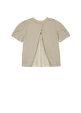 JNBY Tan Solid Blouse