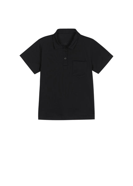 JNBY Black Solid Polo