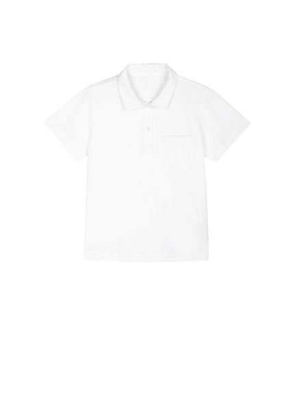 JNBY White Solid Polo