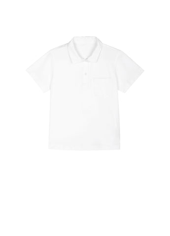 JNBY White Solid Polo