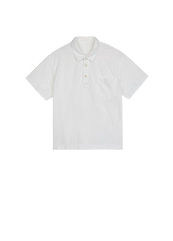 JNBY White Short Sleeve Polo Shirt