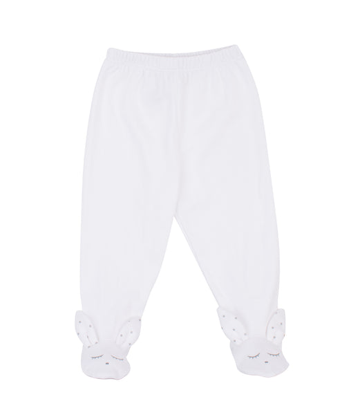 Livly Stockholm White Bunny Footed Legging