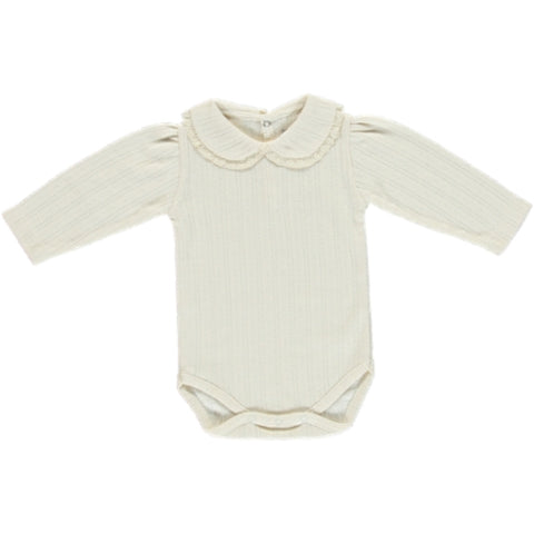 Bebe Organic Natural Bebe Pouf Onesie & Footed Legging