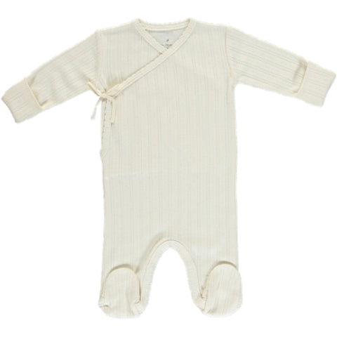 Bebe Organic Natural Bebe Wrap Overall Footie