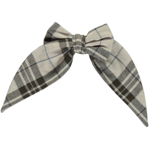 Bebe Organic Old Check Valentina Bow