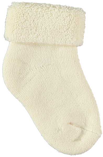 Pequeno Tocon Ivory Baby Socks Rizo