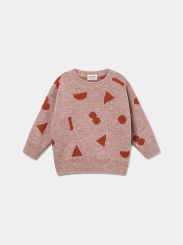 Bobo Choses Stuff Jacquard sweater