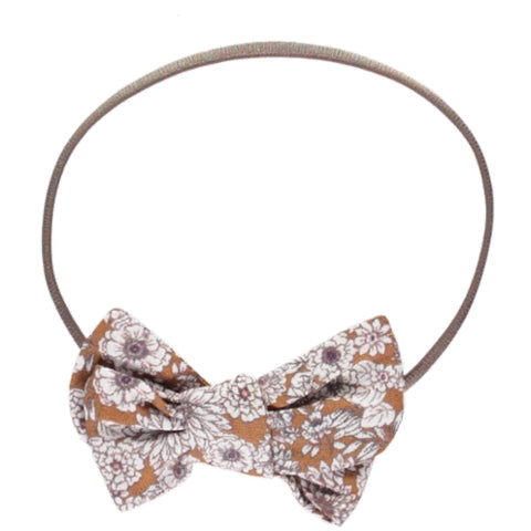 Bebe Organic Vintage Daisies Flora Baby Bow