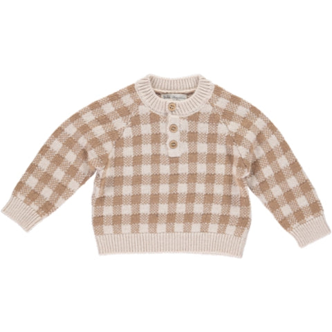 Bebe Organic Ian Camel Jumper Set