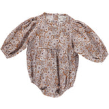 Bebe Organic Vintage Daisies Flora Romper