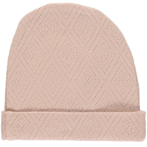 Bebe Organic Blush Pointelle Hat