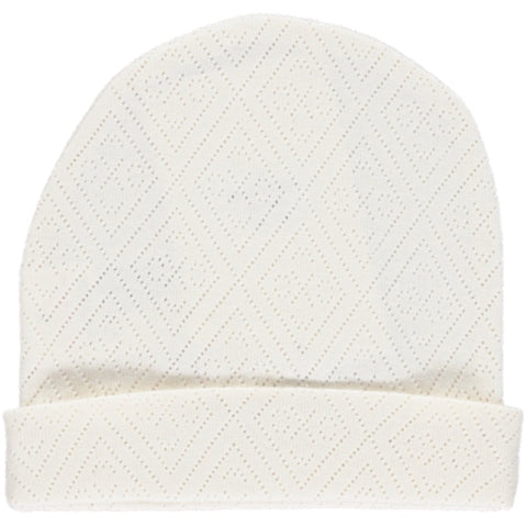 Bebe Organic Natural Pointelle Hat