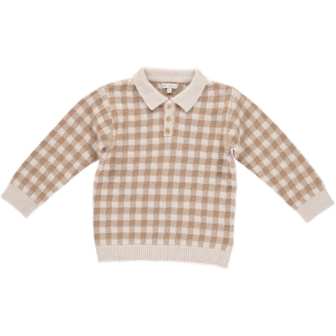 Bebe Organic Ian Camel Polo