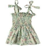 Coco Au Lait Green Floral Smock Top + Short Set