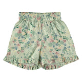 Coco Au Lait Green Floral Smock Top + Short Set