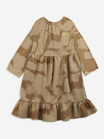 Bobo Choses Painting All Over Woven Midi Dress