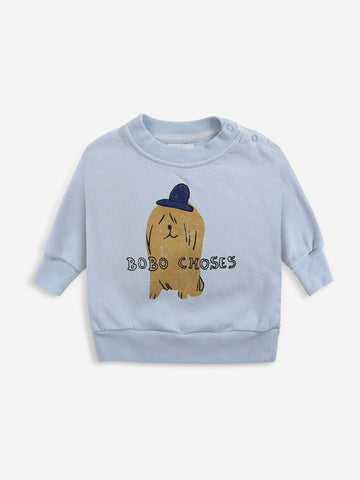 Bobo Choses Baby Dog In The Hat Sweatshirt