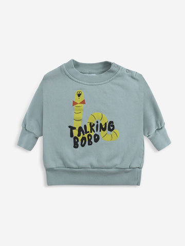 Bobo Choses Baby Scholar Worm Sweatshirt