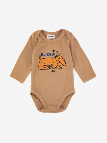 Bobo Choses Blonde Sleepy Dog Long Sleeve Body