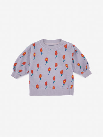 Bobo Choses Baby Flowers All Over Sweatshirt